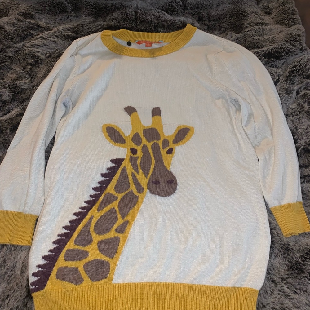 ModCloth giraffe sweater